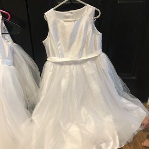 David’s bridal flower girl dress